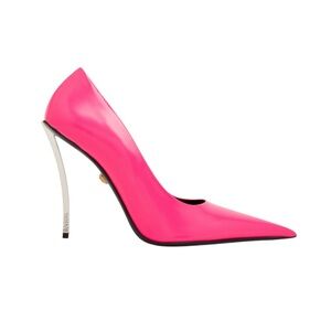 Versace Pin-Point Pink Pumps